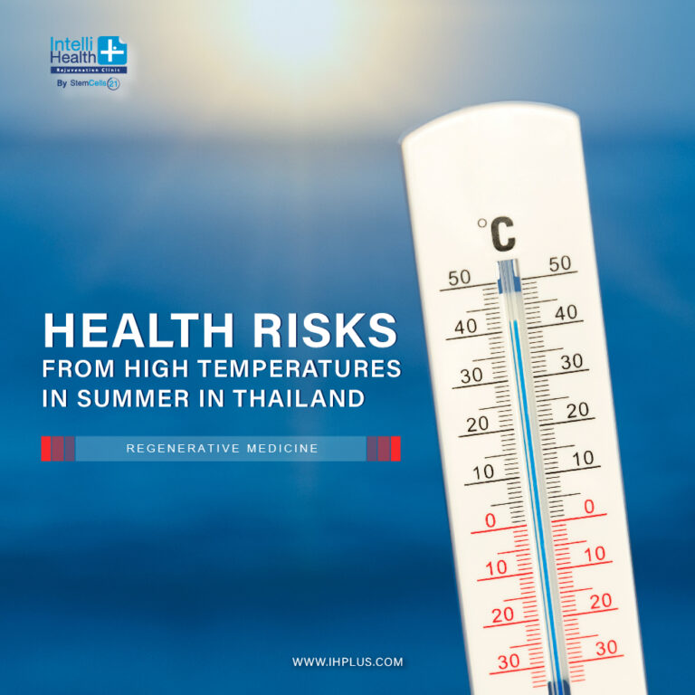 Gesundheitsrisiken durch hohe Temperaturen im Sommer in Thailand,
